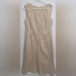 Women's Old Navy Dress Beige Sleeveless Size M